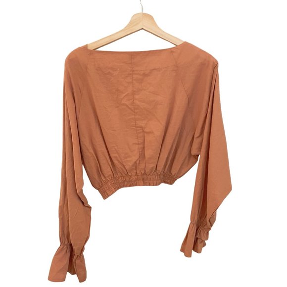 Cute Look Outfit: Oak + Fort Long Sleeve Blouse - Picture 7 of 9